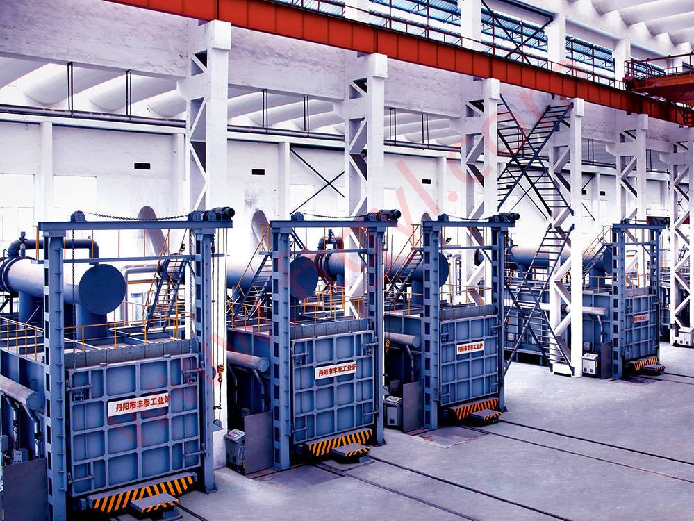 台车式热处理炉4台 4500吨压机配套项目